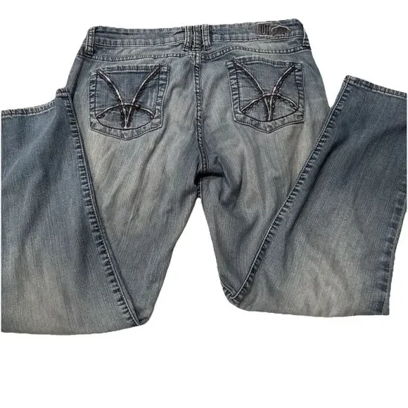 KUT from the Kloth Womens Jeans Size 6 Light Wash Denim Pants Distressed READ - Picture 11 of 11